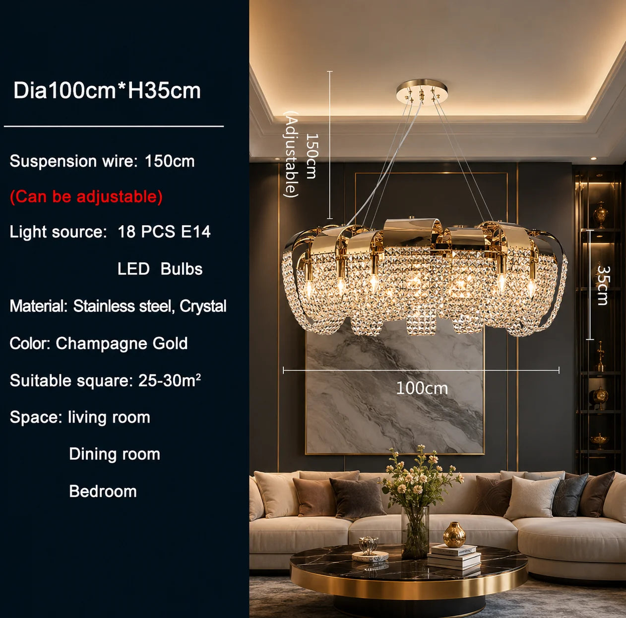 Denise Modern Chandelier