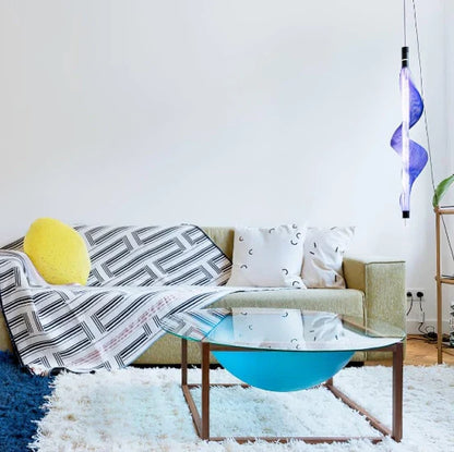 Scandinavian LED Linear Pendant – Minimalist Interior Lighting