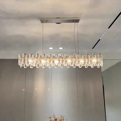 Bertie Chandelier Modern  Luxury Gold Frame Light Fitting - Zynella