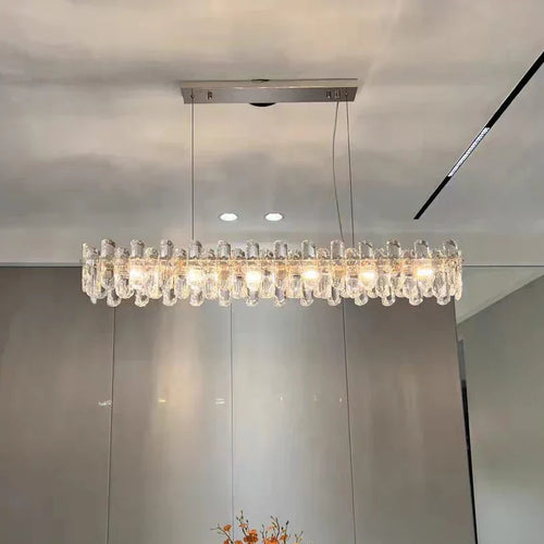 Bertie Chandelier Modern  Luxury Gold Frame Light Fitting - Zynella