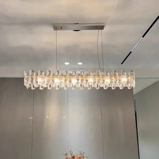 Bertie Chandelier Modern  Luxury Gold Frame Light Fitting - Zynella