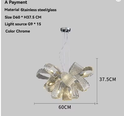 Minar Flower Antique Chandelier