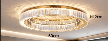 Penelope Modern Gold Ring Chandelier