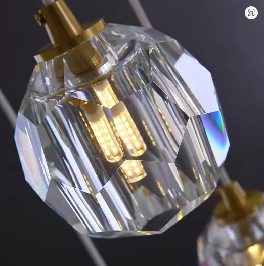 Elvi Crystal Modern Pendants