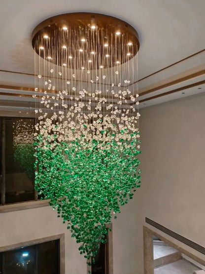 Statement chandelier lighting for luxury spaces