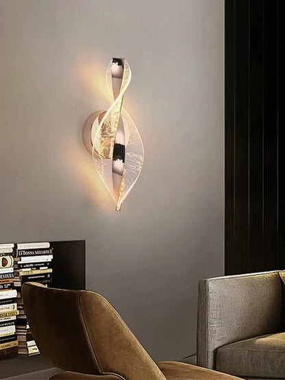 Stylish LED wall lamp for home