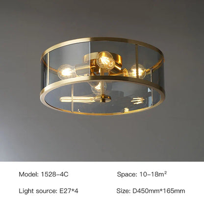 Norwood Gold Frame Chandelier
