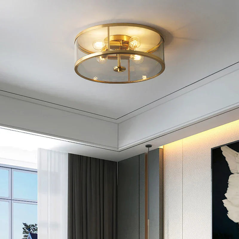 Norwood Gold Frame Chandelier