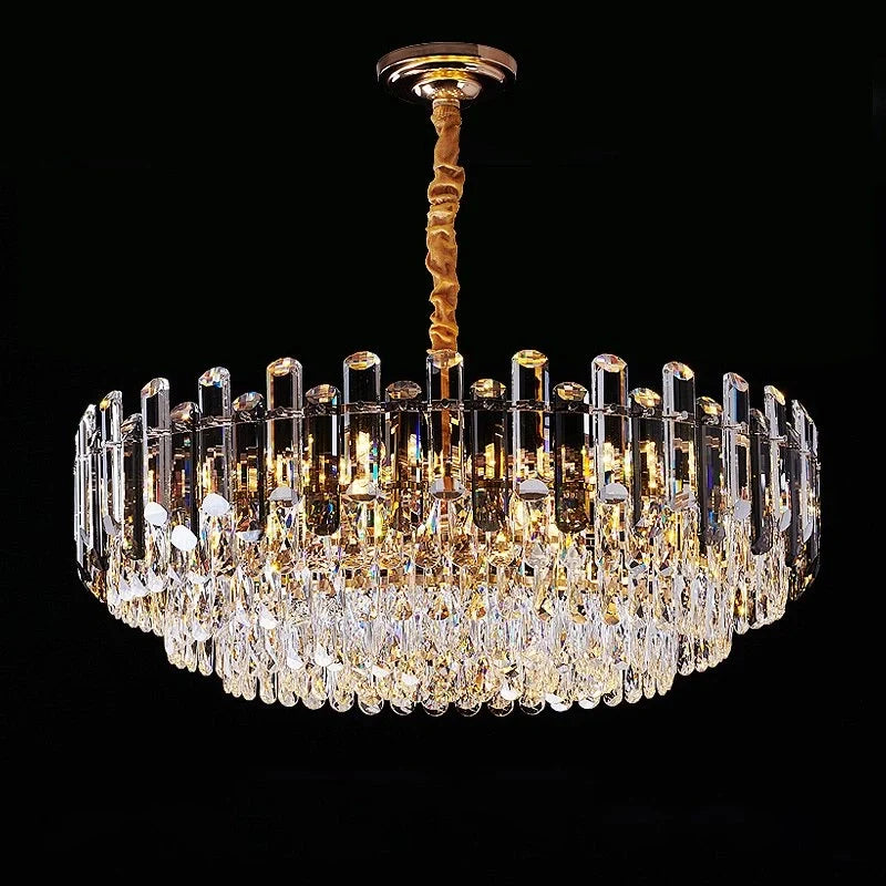 Villa hall luxury crystal ceiling light