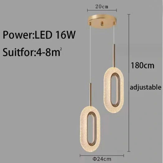 Wall Lamp Style LED Pendant – Zynella Modern Lighting
