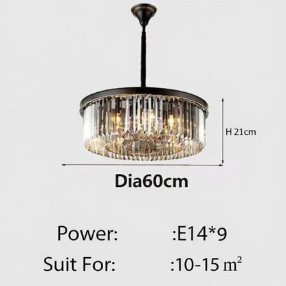 Helena Modern Crystal Pendant