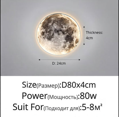 Full Moon Wall Lamp