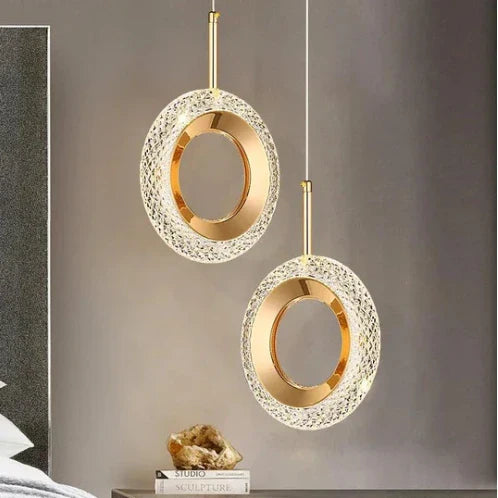 Zynella LED Pendant Light Close-Up – Sleek Metal Finish