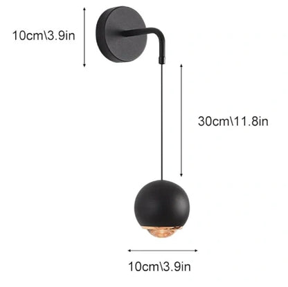Zynella LED Wall Fixture – Contemporary Minimalist Design Close-Up