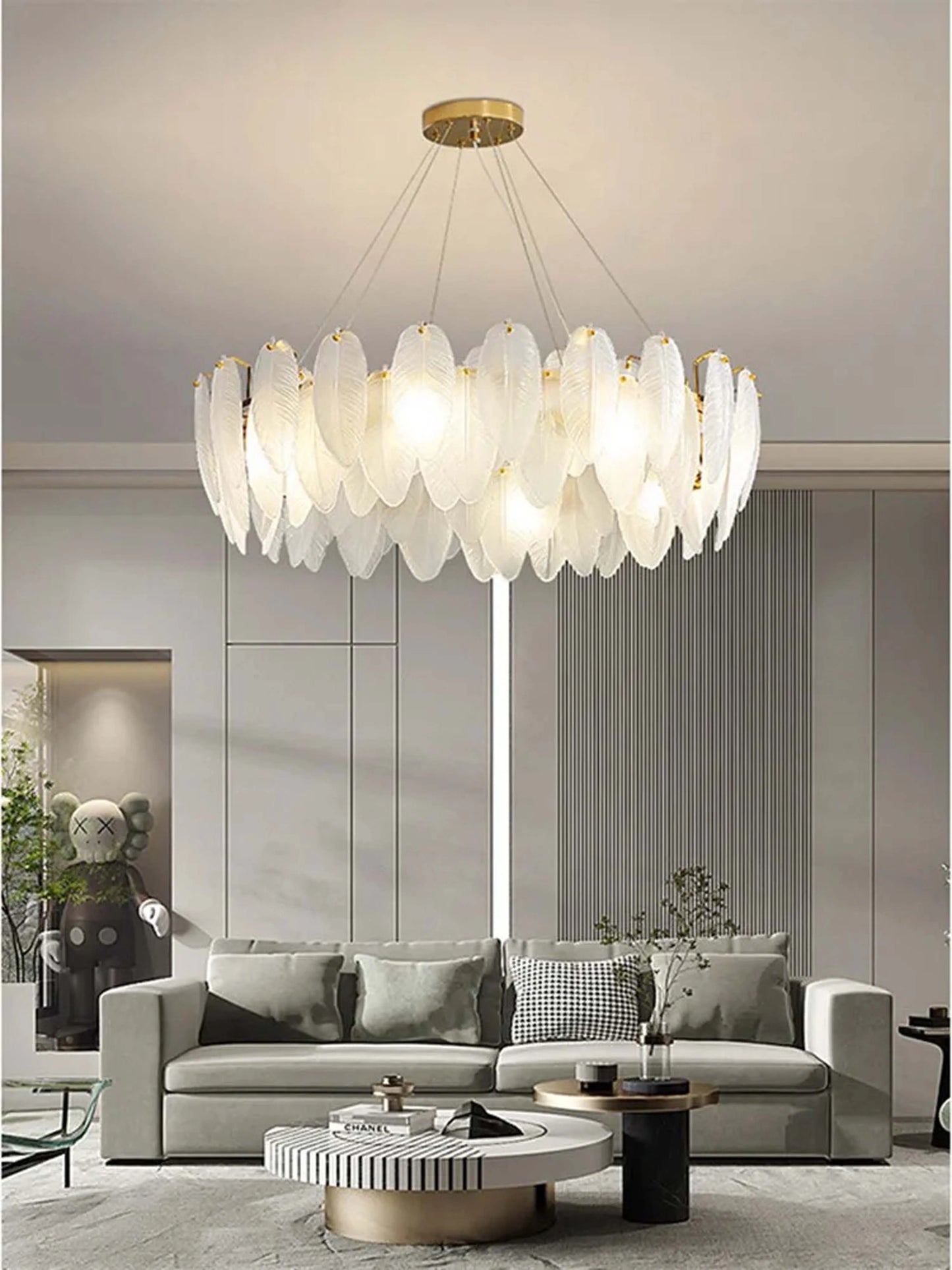 Zynella LED alloy pendant light