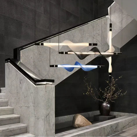 Zynella Long Tube Pendant – Minimalist LED Lighting