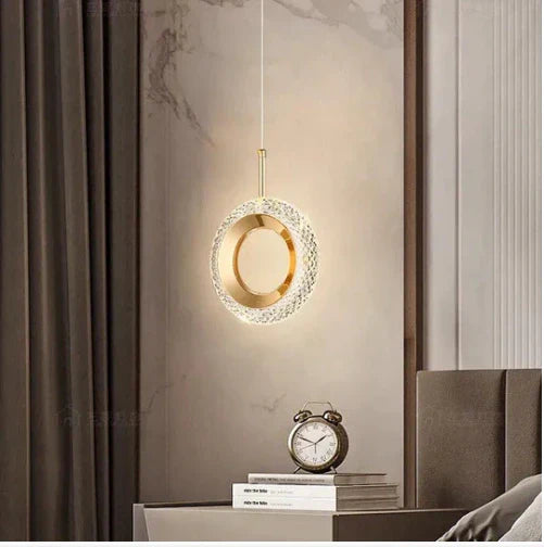 Zynella Modern LED Bedside & Corridor Pendant Light – Minimalist Ceiling Lighting