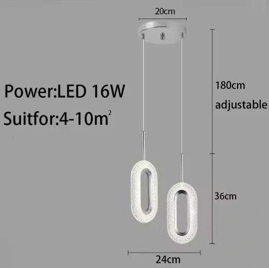 Zynella Pendant Angle View – Modern Bedroom Lighting Design