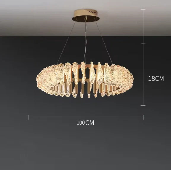 Zynella Pendant Chandelier – Modern LED Home Lighting Fixture
