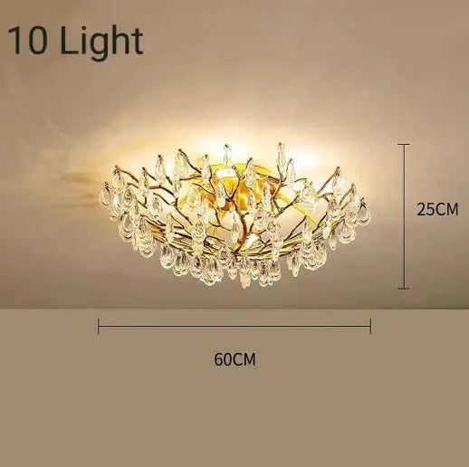 Alara Crystal Ceiling Lamp