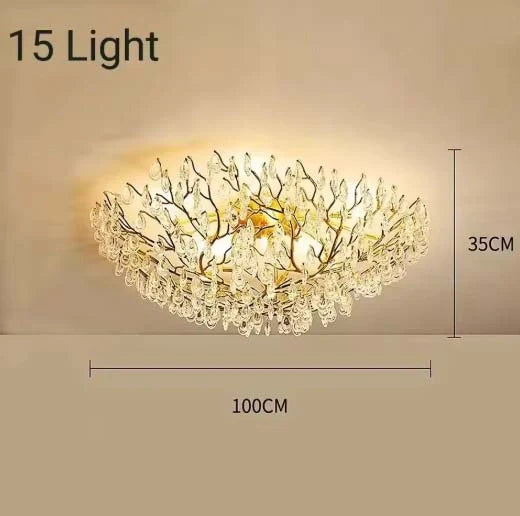 Alara Crystal Ceiling Lamp