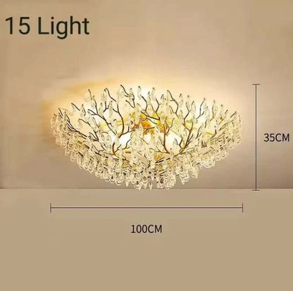 Alara Crystal Ceiling Lamp