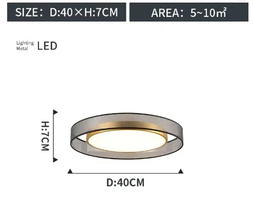 Nora Ceiling Glass Lamp