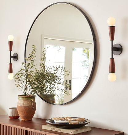 Zynella Double Orbit Modern Wall Lamp