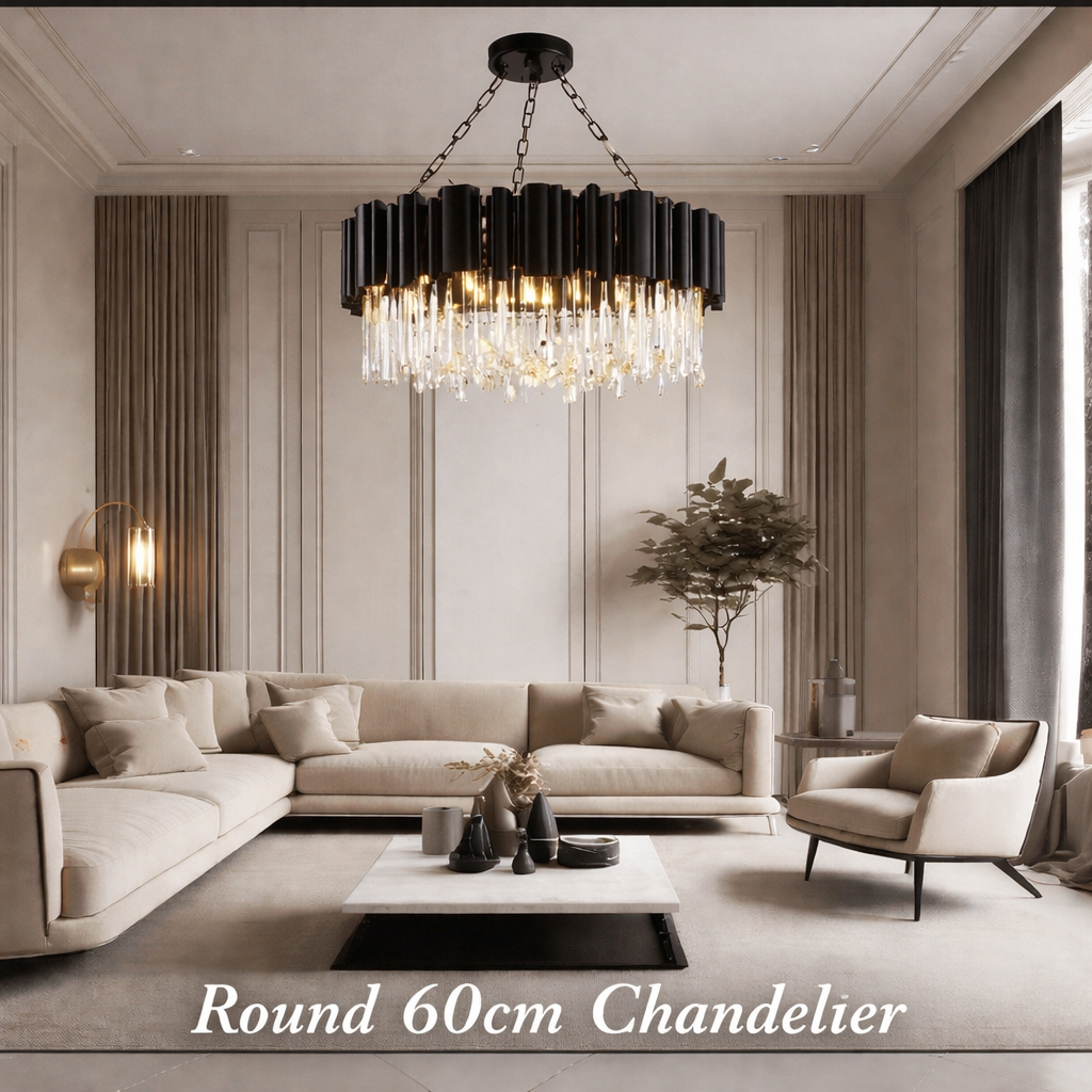 Maximus Crystal Chandelier Collection | Zynella Interior