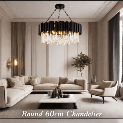 Maximus Crystal Chandelier Collection | Zynella Interior