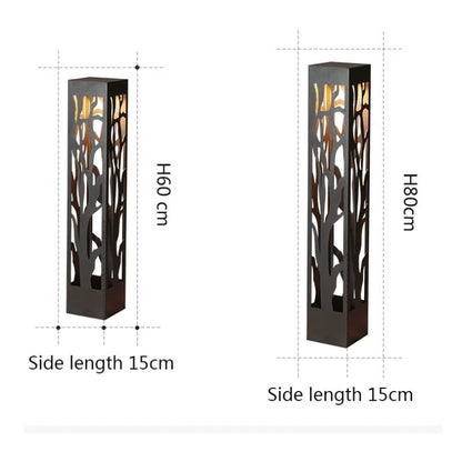 NeonSage Outdoor Solar Modern Lights