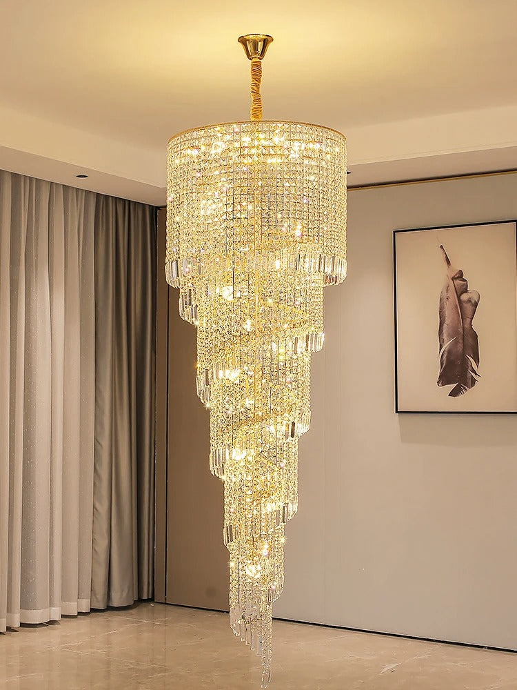 Glasgow Staircase Luxury Illumination Chandelier