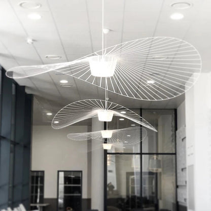 Zynella Straw Arc Chandelier