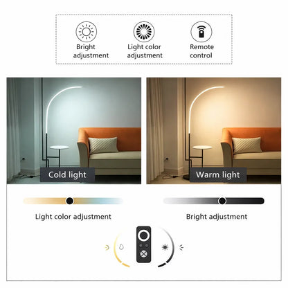 Klevin Marble Tray Modern Floor Lamp