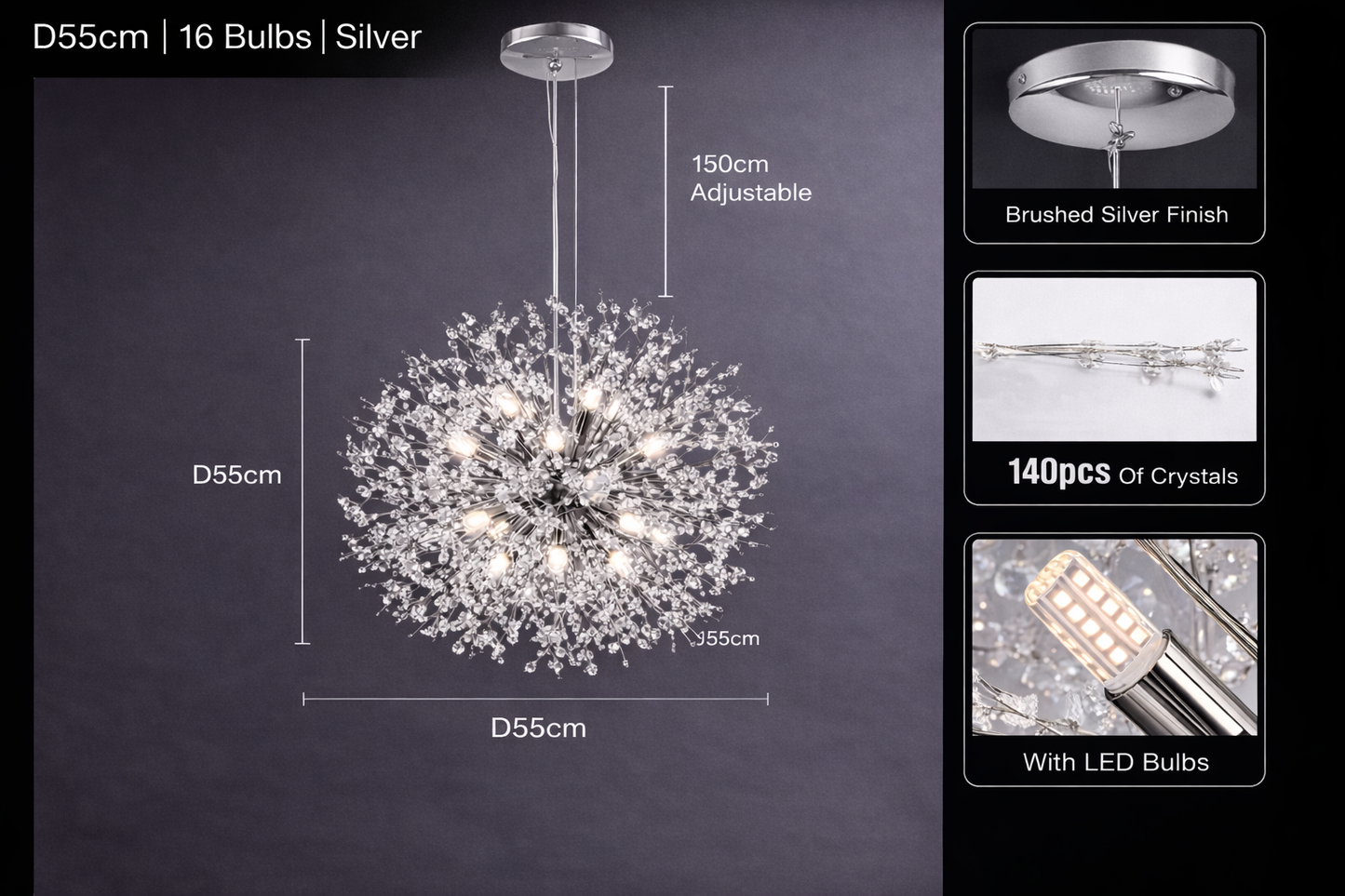 Dandelion Modern Pendant Light