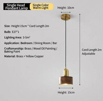 Oakflare Wooden Wall Lamp