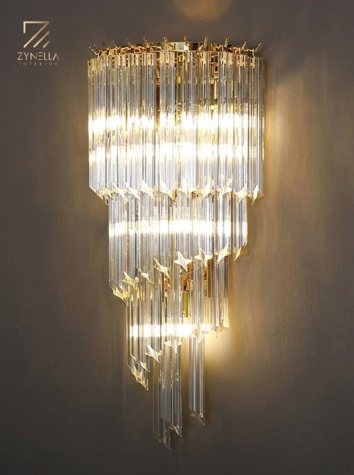 Ashbourne Crystal Wall Lamp
