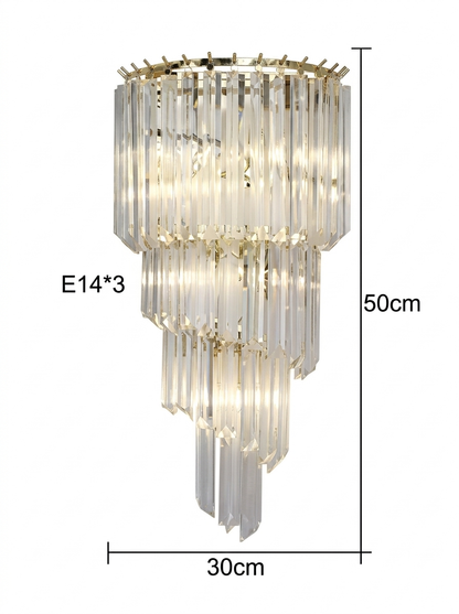 Ashbourne Crystal Wall Lamp