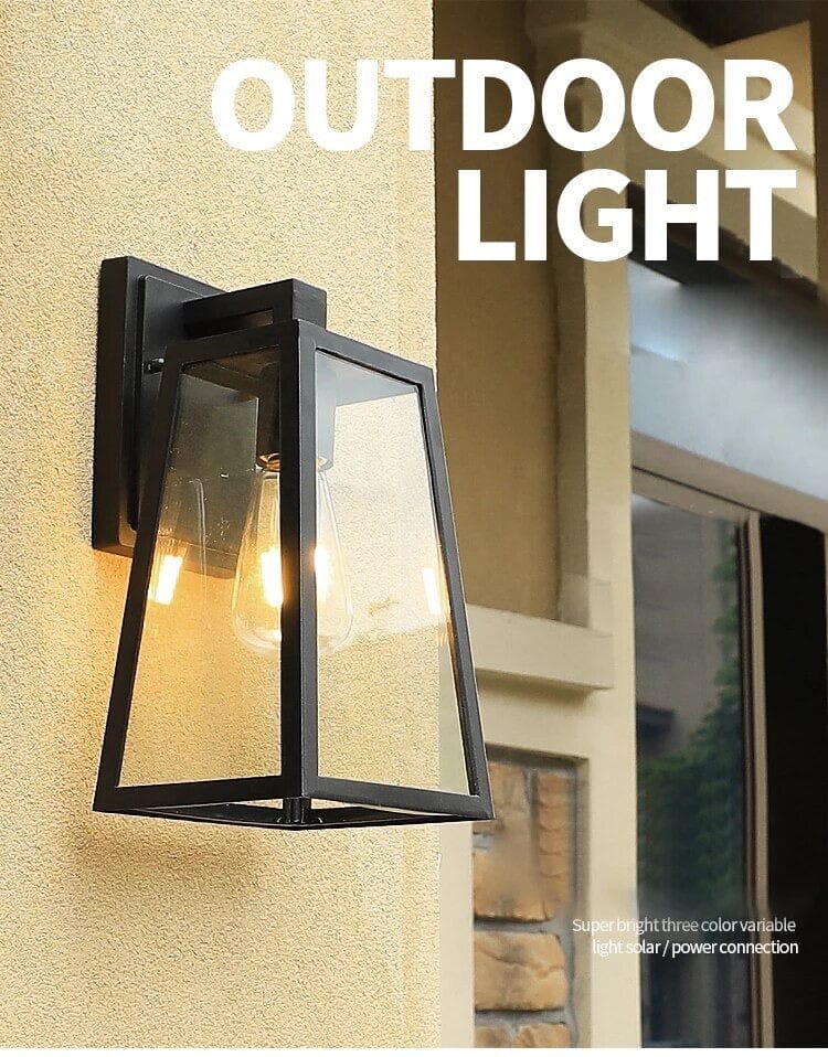 Artistic Outdoor Lampshade Modern  Scandinavian Wooden Accent Light - Zynella