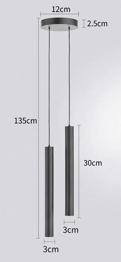 Pole Lights Luxury Hanging Lamp