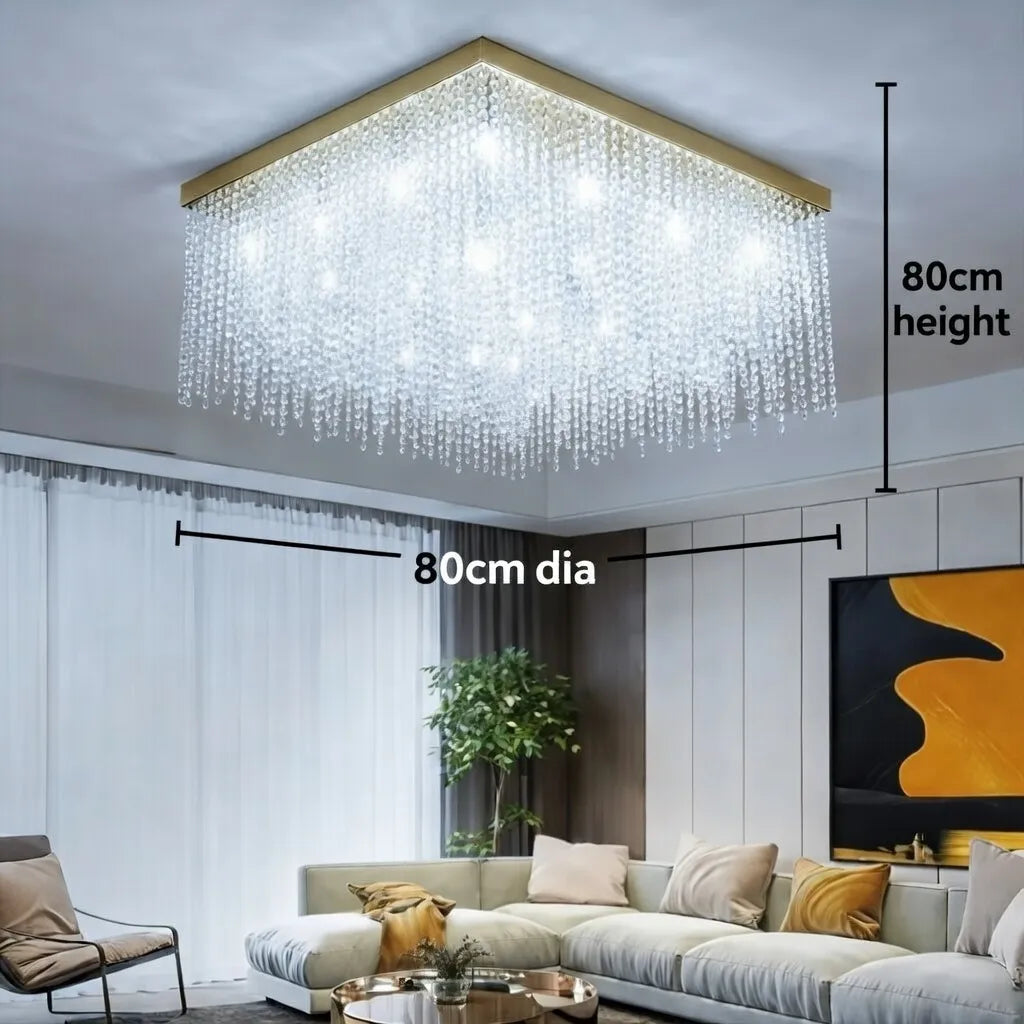 Auren Square Frame Ceiling Lamp
