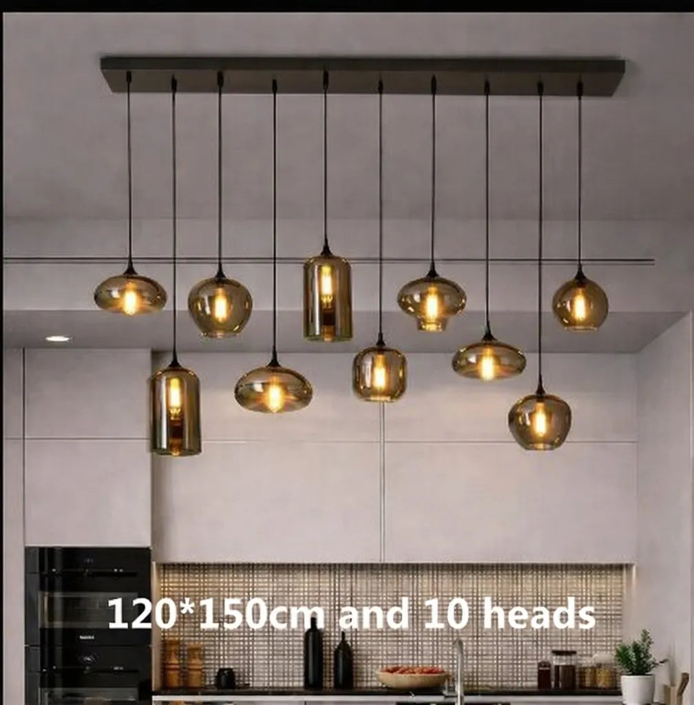 Freya Glass Chandelier