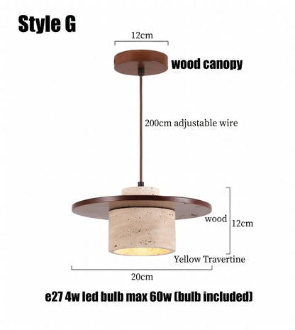 ZenStone Pendant Light