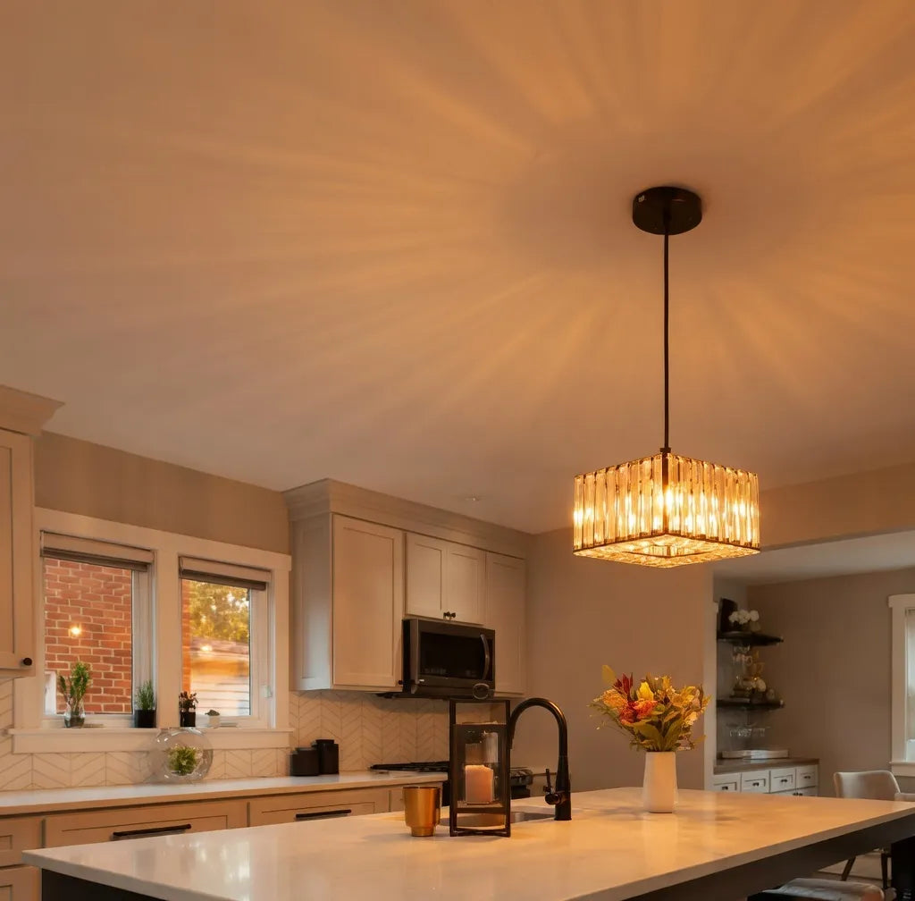 Zynella Modern Drum Shade Ceiling Light