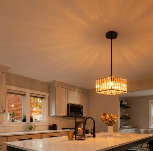 Zynella Modern Drum Shade Ceiling Light