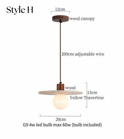 ZenStone Pendant Light