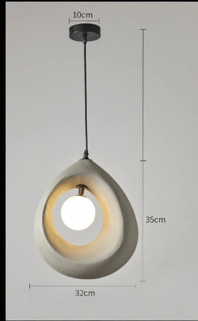 Hayami Resin LED Pendants