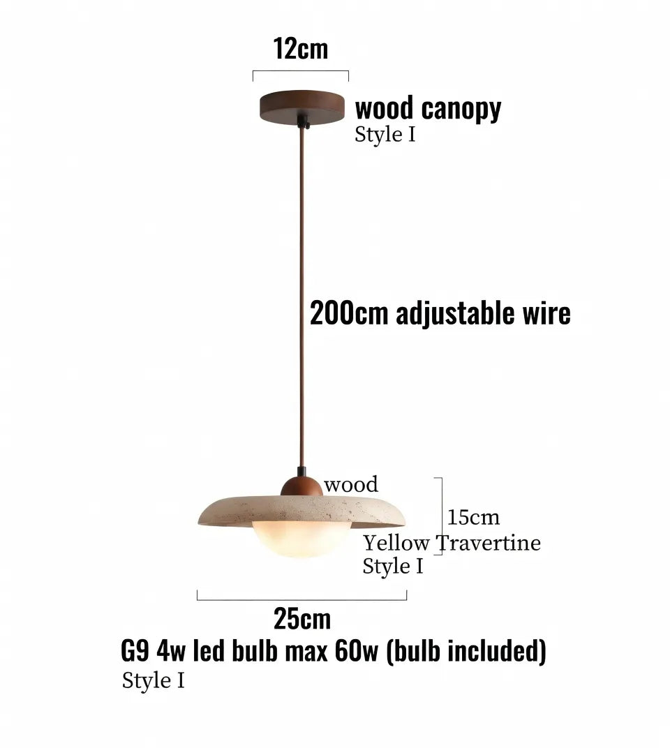 ZenStone Pendant Light