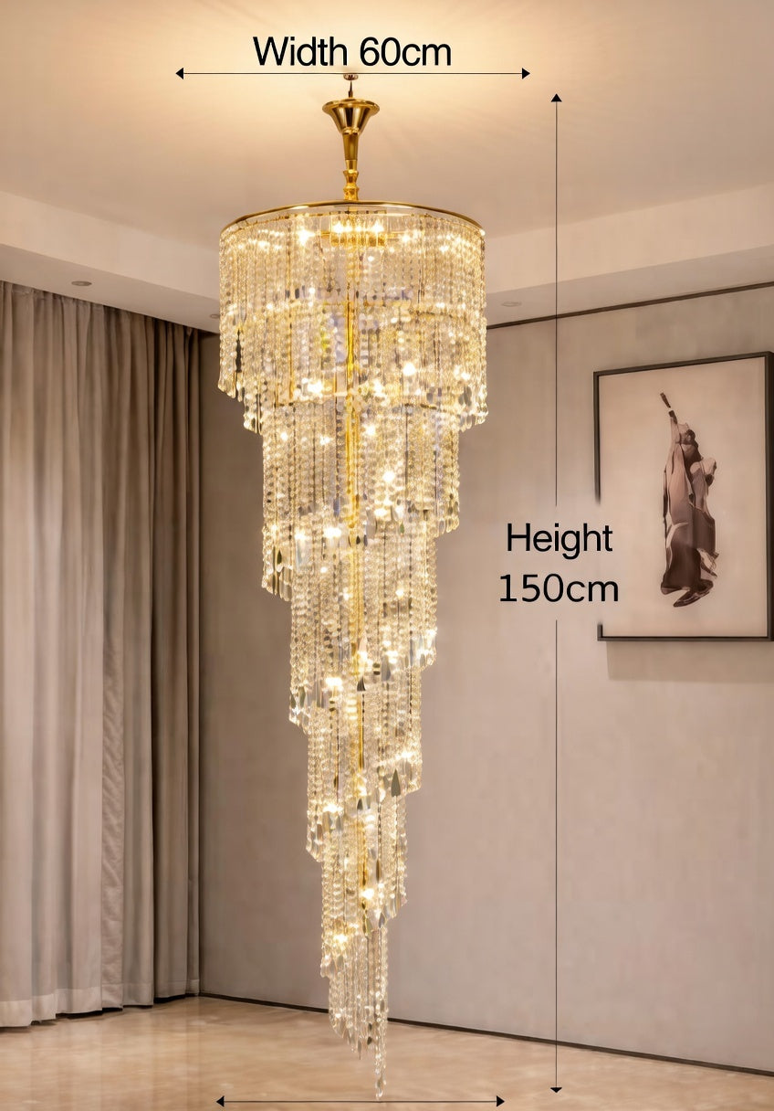 Glasgow Staircase Luxury Illumination Chandelier