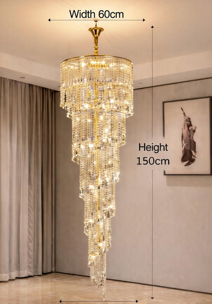 Glasgow Staircase Luxury Illumination Chandelier